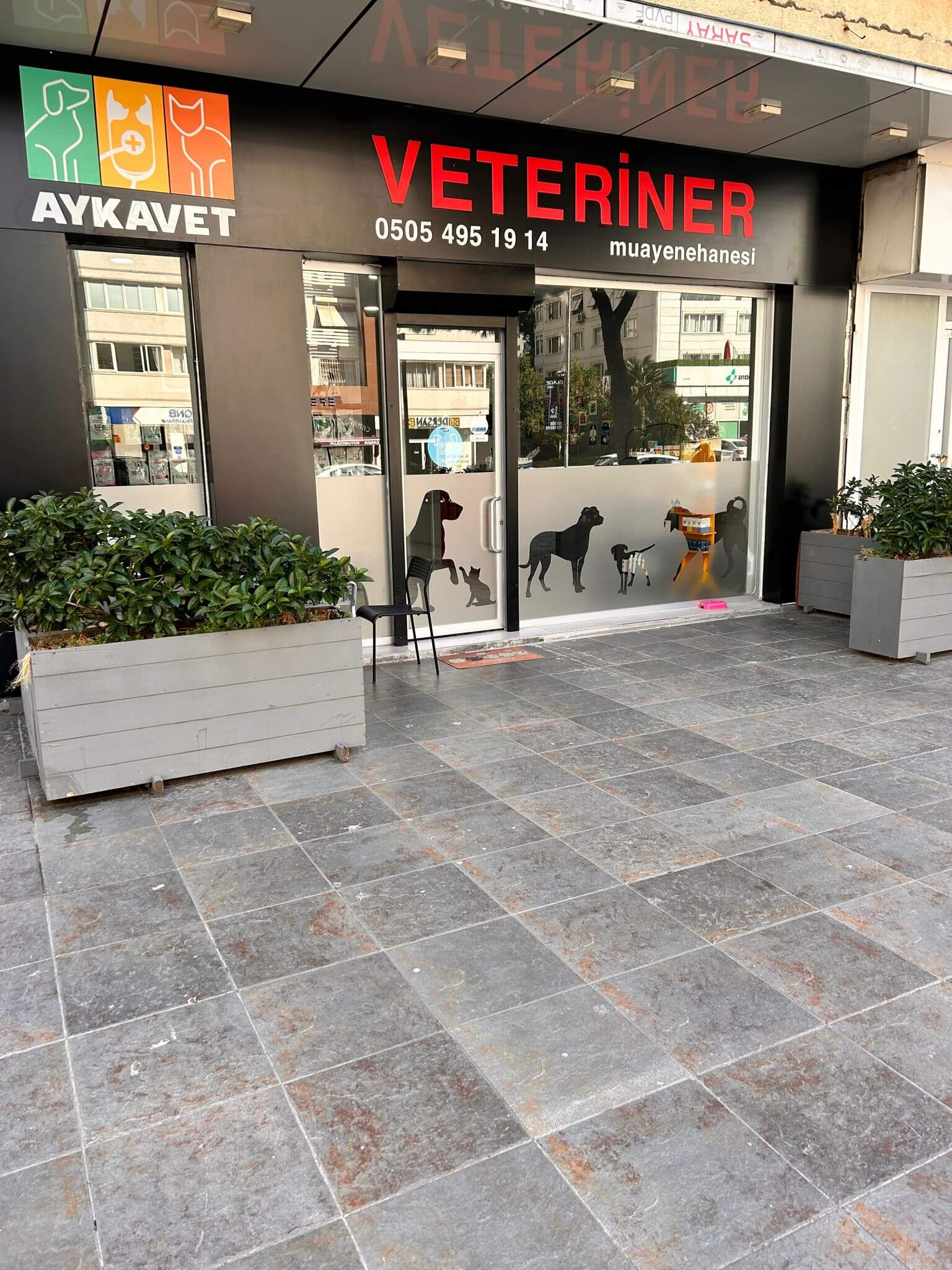 erenköy aykavet veteriner kliniği dış görünümü